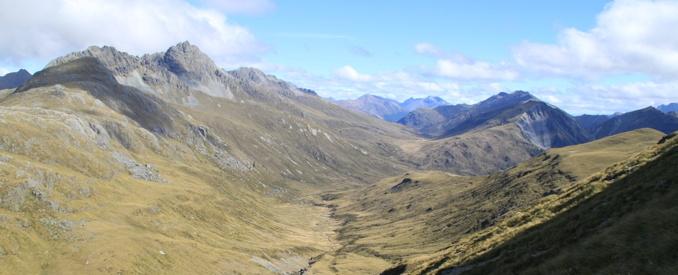 Head of Cascade Creek, Livingstone Mountains